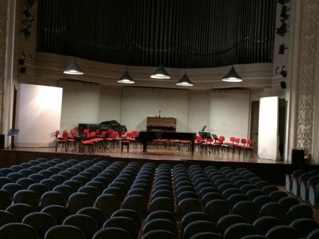 il Salone del Conservatorio di Musica di Torino "Giuseppe Verdi"